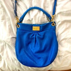 Marc by Marc jacobs blue leather handbag